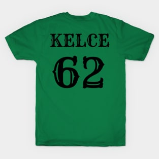 Jason Kelce Jersey (Front / Back Print) T-Shirt T-Shirt